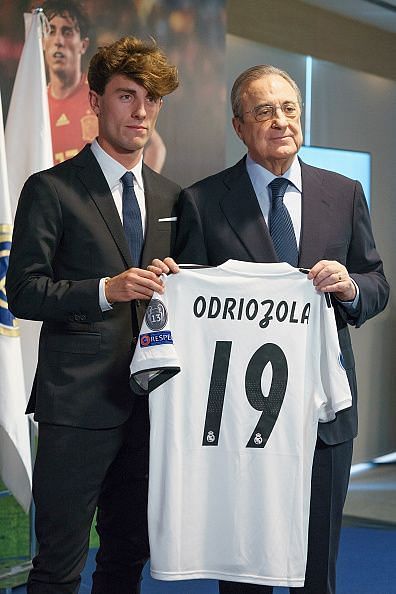 Real Madrid Present Alvaro Odriozola